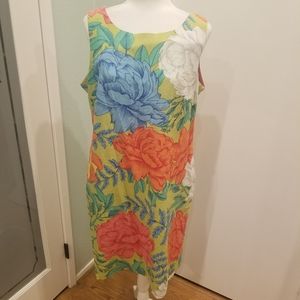 Tropical Sheath Dress NWT
